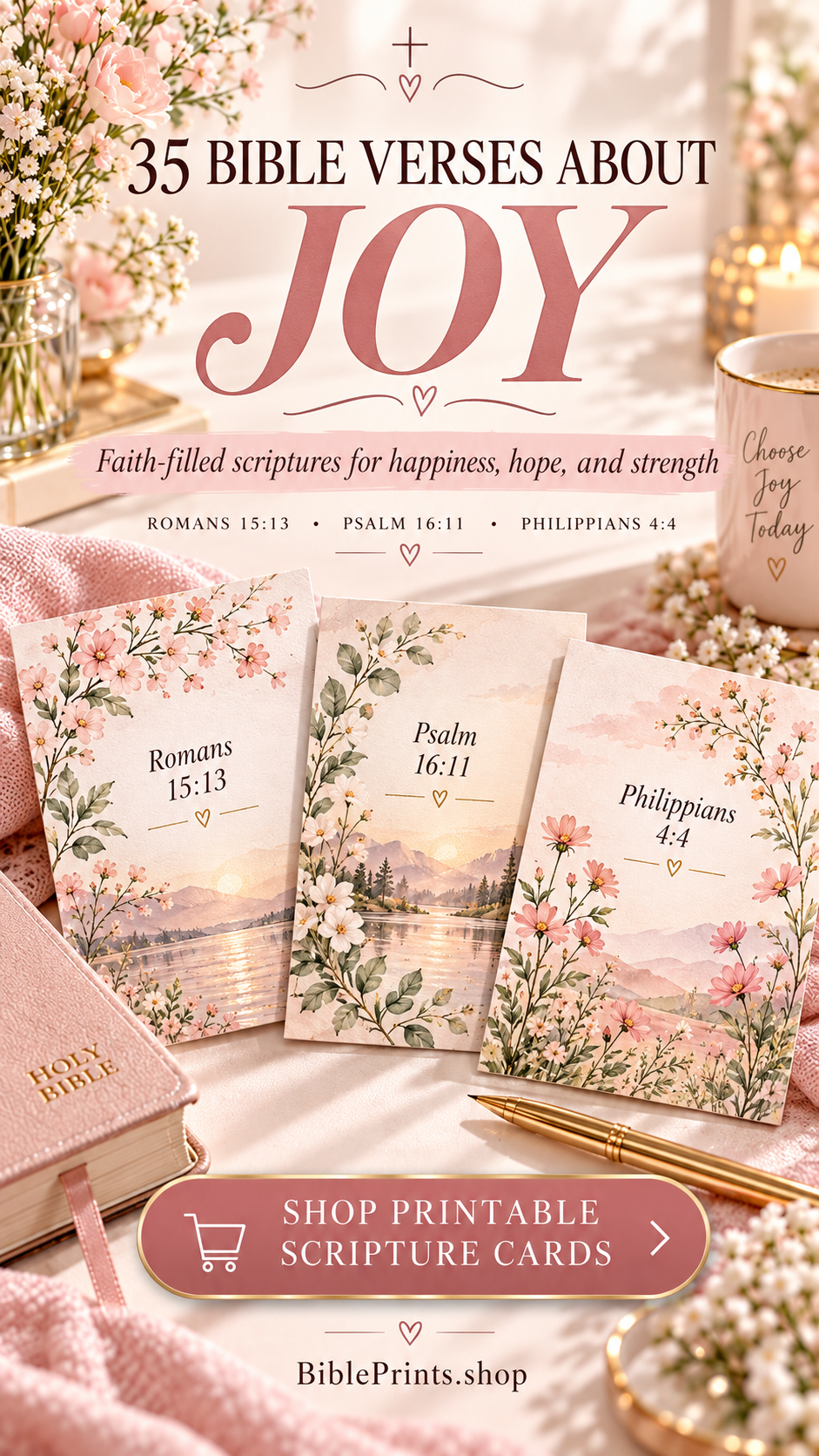 35 Bible verses about joy printable guide